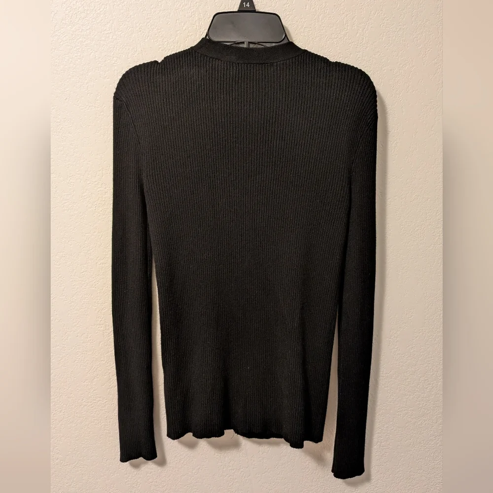 Forever 21  Knit Sweater With Neck Tie - Picture 3 of 4